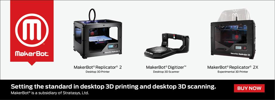Buy Makerbot 3D Printer, 3D Scanner Canada