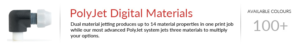 StratasysPolyJet Digital Material Mixing 3D Printing Material